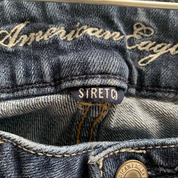 American Eagle Low Rise Artist Flare Leg Jeans 6 - Picture 4 of 6